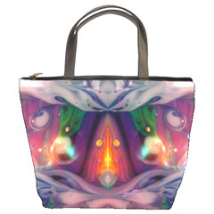 Wings Over Beholding In May Bucket Handbag by saprillika