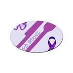 Send Spoons Sticker 10 Pack (Oval) Front