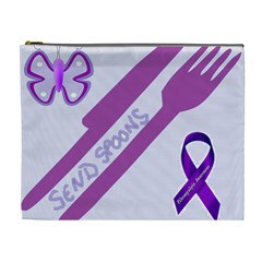 Send Spoons Cosmetic Bag (xl) by FunWithFibro