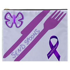 Send Spoons Cosmetic Bag (xxxl) by FunWithFibro