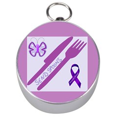 Send Spoons Silver Compass by FunWithFibro