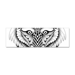 Ornate Foxy Wolf Bumper Sticker