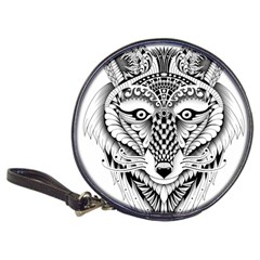 Ornate Foxy Wolf Cd Wallet