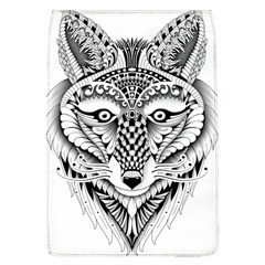 Ornate Foxy Wolf Removable Flap Cover (large)