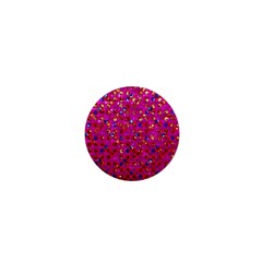 Polka Dot Sparkley Jewels 1 1  Mini Button by MedusArt