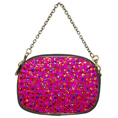 Polka Dot Sparkley Jewels 1 Chain Purse (one Side) by MedusArt