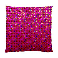 Polka Dot Sparkley Jewels 1 Cushion Case (two Sided) 