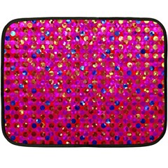 Polka Dot Sparkley Jewels 1 Mini Fleece Blanket (two Sided) by MedusArt