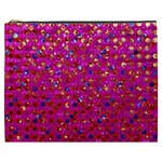 Polka Dot Sparkley Jewels 1 Cosmetic Bag (XXXL) Front