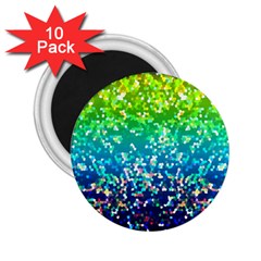 Glitter 4 2 25  Button Magnet (10 Pack) by MedusArt