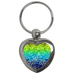 Glitter 4 Key Chain (heart) by MedusArt