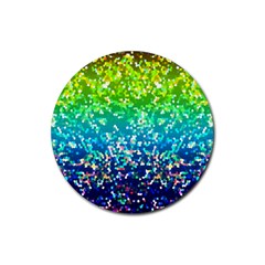 Glitter 4 Drink Coaster (round) by MedusArt