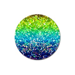 Glitter 4 Magnet 3  (round) by MedusArt