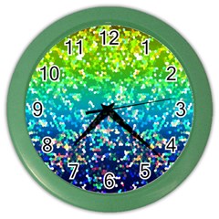 Glitter 4 Wall Clock (color)