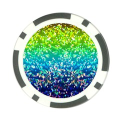 Glitter 4 Poker Chip