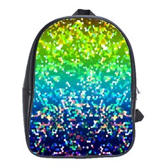 Glitter 4 School Bag (large) by MedusArt