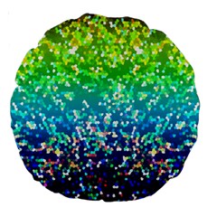 Glitter 4 18  Premium Round Cushion 