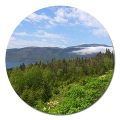 Newfoundland Magnet 5  (round) by DmitrysTravels