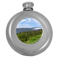 Newfoundland Hip Flask (round) by DmitrysTravels