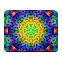 Psychedelic Abstract Small Mouse Pad (rectangle)