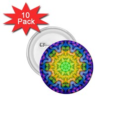 Psychedelic Abstract 1 75  Button (10 Pack) by Colorfulplayground