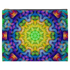 Psychedelic Abstract Cosmetic Bag (xxxl)