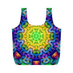 Psychedelic Abstract Reusable Bag (m)