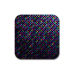 Polka Dot Sparkley Jewels 2 Drink Coaster (square) by MedusArt