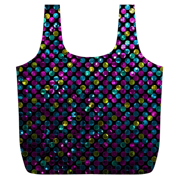 Polka Dot Sparkley Jewels 2 Reusable Bag (XL)