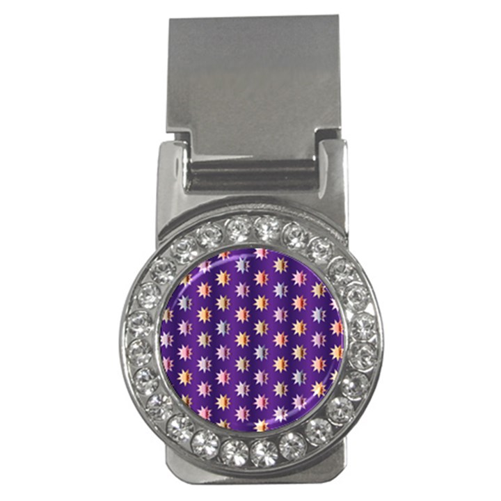 Flare Polka Dots Money Clip (CZ)