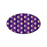 Flare Polka Dots Sticker (Oval) Front