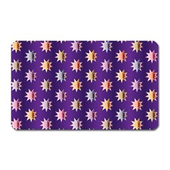 Flare Polka Dots Magnet (rectangular) by Colorfulplayground