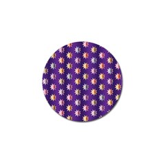 Flare Polka Dots Golf Ball Marker 4 Pack by Colorfulplayground