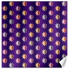 Flare Polka Dots Canvas 20  X 20  (unframed) by Colorfulplayground