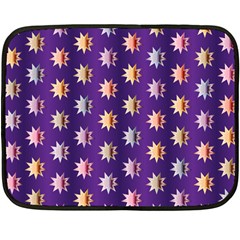 Flare Polka Dots Mini Fleece Blanket (two Sided) by Colorfulplayground