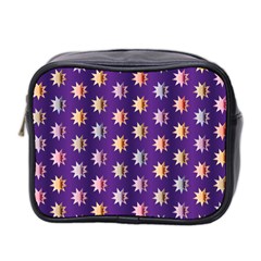 Flare Polka Dots Mini Travel Toiletry Bag (two Sides)