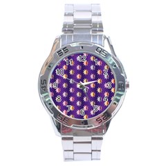 Flare Polka Dots Stainless Steel Watch by Colorfulplayground