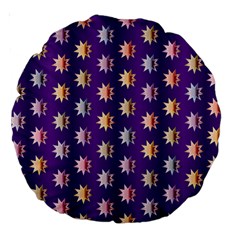 Flare Polka Dots 18  Premium Round Cushion 