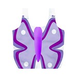 Cute Awareness Butterfly Reusable Bag (M) Front