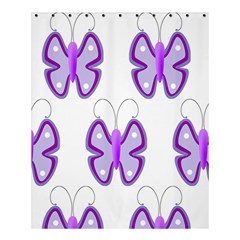 Cute Awareness Butterfly Shower Curtain 60  X 72  (medium)