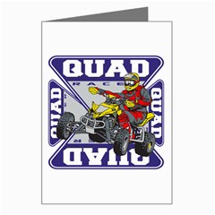 Quad Racer Greeting Card by MegaSportsFan