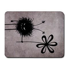 Evil Flower Bug Vintage Small Mouse Pad (rectangle) by CreaturesStore