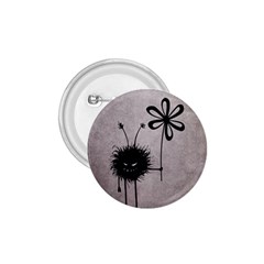 Evil Flower Bug Vintage 1 75  Button by CreaturesStore