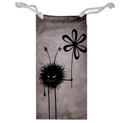 Evil Flower Bug Vintage Jewelry Bag by CreaturesStore