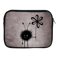 Evil Flower Bug Vintage Apple Ipad Zippered Sleeve