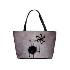 Evil Flower Bug Vintage Large Shoulder Bag