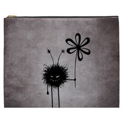 Evil Flower Bug Vintage Cosmetic Bag (xxxl)