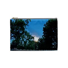 Coming Sunset Accented Edges Cosmetic Bag (medium)