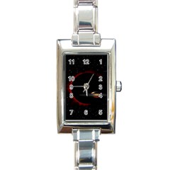 Altair Iv Rectangular Italian Charm Watch by neetorama