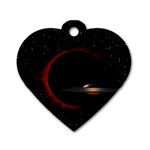 Altair IV Dog Tag Heart (One Sided)  Front